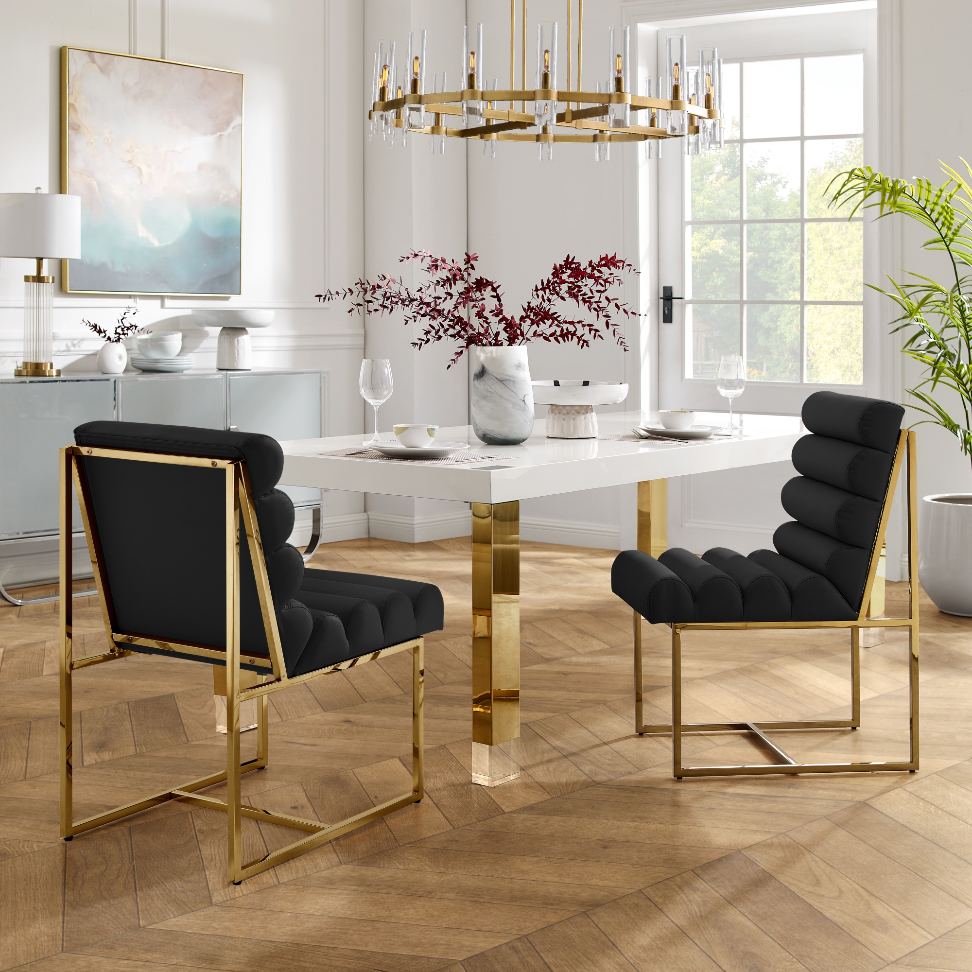 ベランダチェアデザイナーズ Modern Dining Table chair Lanson Dining Chair - Dania Furniture