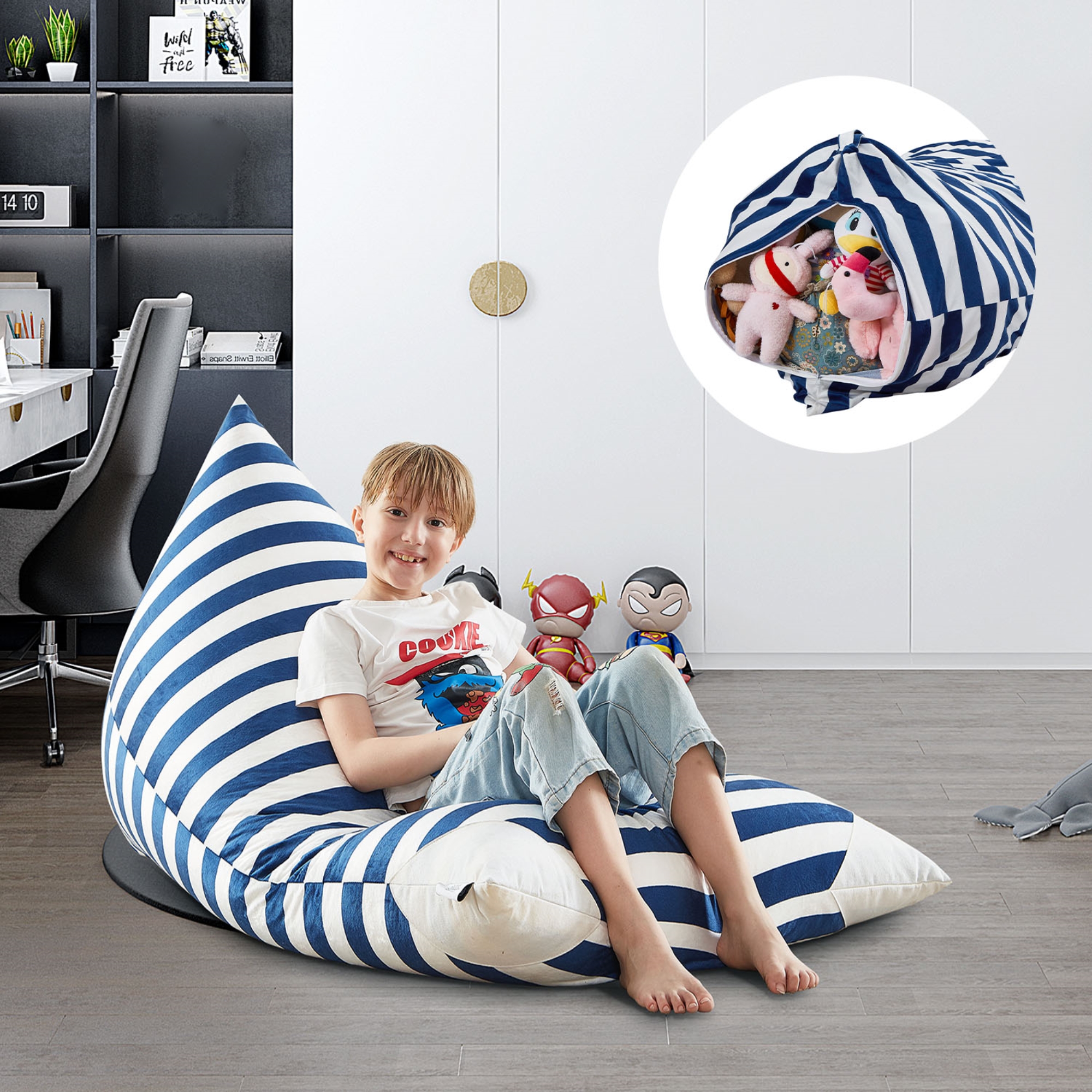 Lazy Sofa Bean Bag Liner Inner For Teens, Kids And Adults 2/3/4/5/6/